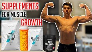 What Supplements Do You Need To BUILD MUSCLE?
