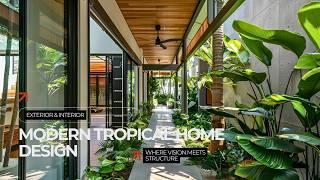 Guide to the Modern Tropical Home Design, Immerse Yourself in Tropical Luxury