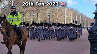 "Changing of the Guard" Old Guard Leaves St James's Palace 26/02/23