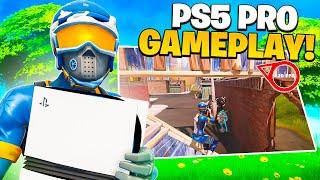 Fortnite On PlayStation 5 PRO (Unboxing + 120FPS Gameplay)