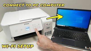 How to Wi-Fi Setup Epson EcoTank ET-2800 Printer With PC Windows Computer