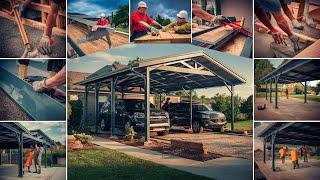 DIY Two-Car Carport: Step-by-Step Guide //Abir STA