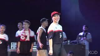 HIROKO BOOGIE , ENA , MASATO , YUKI vs SUN , KAKU , GECKO , MONKEY | LOCKING BATTLE | SEMI | KOD11