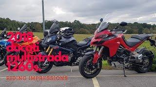 2018 Ducati multistrada 1260 s  riding impressions / review