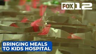 Oregon Food Bank works to bring meals to hospital