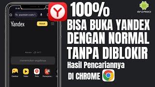 Cara buka yandex yang tidak bisa dibuka di google chrome Terbaru 2024 Tanpa VPN