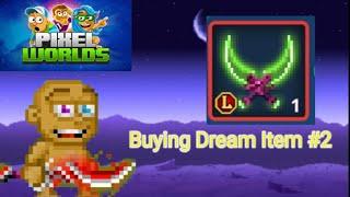 Buying My Dream item  Pixel world #PixelWorlds