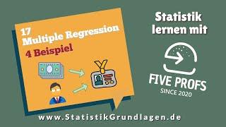 17.4 Multiple Regression | Erklärung des Modells an einem Beispiel