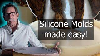 Silicone Mold Making Done Easy & Cheap - Epoxy Table Tops without leaks!