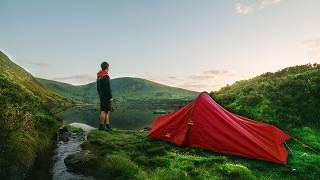 First Time Wild Camping Alone (UK Waterfall)