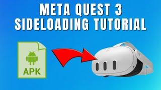 Tutorial - So installiert ihr Custom Apps auf der Quest 3 (Sideloading, Sidequest)