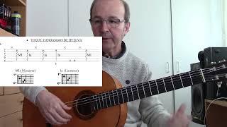 Guitarra para principiantes - 3ª lección: rasgueo, arpegio abajo...