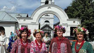 Праздник Троицы в Храме Св. Троицы в селе Троицкое.