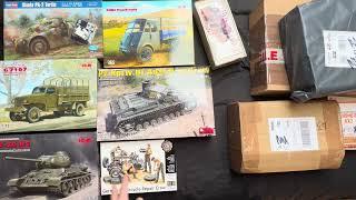 HUGE £319 EBAY 1/35 MODEL HAUL UNBOXING. AIRFIX, TAMIYA, MINIART, ICM, MASTERBOX, ITALERI, ZVEZDA.