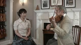 The Violin in 5ths-Developing Intonation and Sound I Prof. Rodney Friend talking with Siyeon Ryu