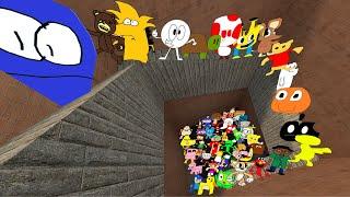 Too many ALL NEW 2d SANIC CLONES MEMES chase me in MAP BIGMAZE in GMod!