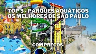 MELHORES PARQUES AQUÁTICOS DE SÃO PAULO - TOP 3