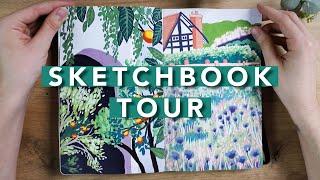 Watercolor Sketchbook Tour | A Flip Through My Art Journal