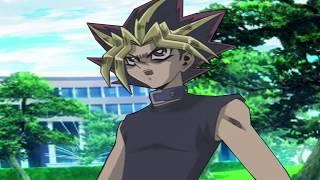 Yugi Muto and Kaiba discuss Duel Acadamy