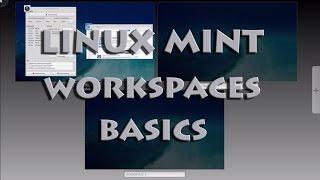 Linux Mint 17 - Workspaces Basics