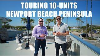 Touring 10-Units on the Newport Beach Peninsula #justlisted