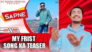 SAPNE SONG KA TEASER  || RZ Panda #song #rzpanda @RZPANDA