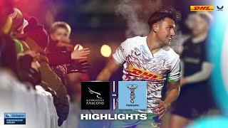 Highlights: Newcastle Falcons v Harlequins | Patient Quins pick up five points on the road