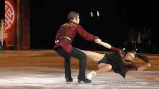 Valeriy and Dasha dancing CHINESE DANCE TEA in The Nutcracker show by Angels of Plushenko