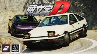 INITIAL D TOUGE RACING IN UNREAL ENGINE 5... | TORQUE DRIFT 2
