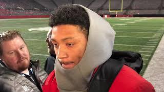 Malik Harrison on win over Rutgers