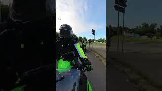 Meeting My Big Brother Kawasaki Ninja 400 #motovlog #kawasaki #ninja #shorts #bigbikes