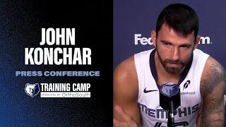 John Konchar | Memphis Grizzlies 2024 Media Day