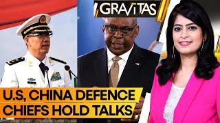 US Defence Chief Lloyd Austin speaks with China's Dong Jun | Gravitas | World News | WION