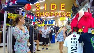  SIDE EVRENSEKI SHOPPING in the evening TURKEY #side #turkey #evrenseki #antalya