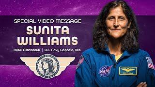 Special Message from Astronaut Sunita "Suni" Williams