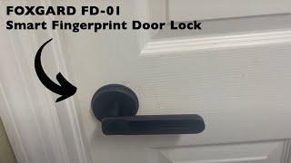 How to install a Foxgard FD-01 Smart Fingerprint Door Lock