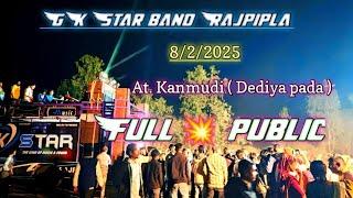 GK Star band rajpipla  Full  ️  public at. Kanmudi ( Dediya pada ) 8/2/2025