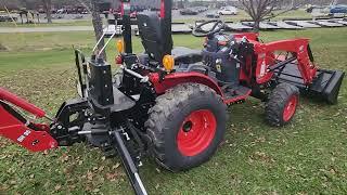 2023 TYM Tractors 2505H TLB 22Hp Hydrostatic Tractor with Loader and Backhoe at Priority!