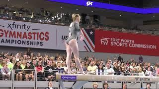 Jade Carey  - Balance Beam -  2024 Xfinity U.S. Championships  - Senior Women Session 2 Day 1