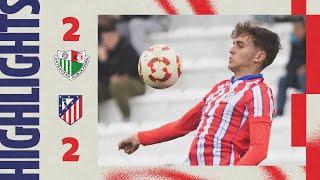 HIGHLIGHTS | Antequera 2-2 Atlético de Madrid B |  Boñar & Niño | Primera RFEF, MD26