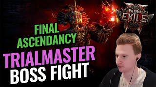 Final Ascendancy Trialmaster Boss Fight Path of Exile 2