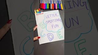 Letter Activity #song #lyrics #kidsactitivities #activittiesforkids #creativeactivitiesforkids