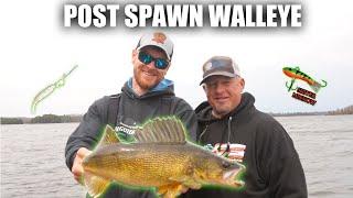 How to Fish for Post Spawn Walleyes