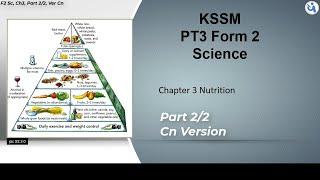 #PT3 #KSSM #Science | Form 2 | Chapter 3 |  Nutrition | Part 2/2, 中文