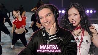 DANCER REACTS TO JENNIE - Mantra MV Rehearsal & LIVE! on Jimmy Kimmel