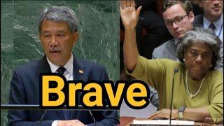 Malaysia Foreign Minister’s all-out attack on US for abusing veto power in UN | Janta Ka Reporter