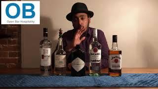 Top 5 Spirits used ...!!! When making cocktails ...!!!