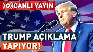 SON DAKİKA  ABD Seçim Sonuçları: Trump Açıklama Yapıyor! | NTV #CANLI