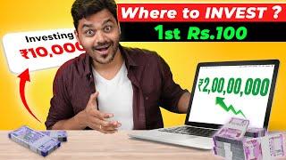  How to invest your First Rs.100 in Share Market?  Live Demo | What is INDEX FUND | TS