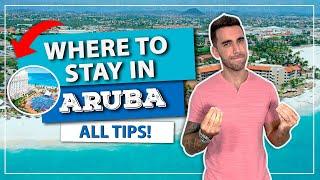 ️ Where to stay in ARUBA! The best region on the best beach! And tips on hotels to stay in!